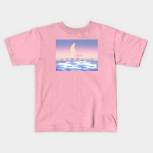 Aesthetic japanese Kids T-Shirt